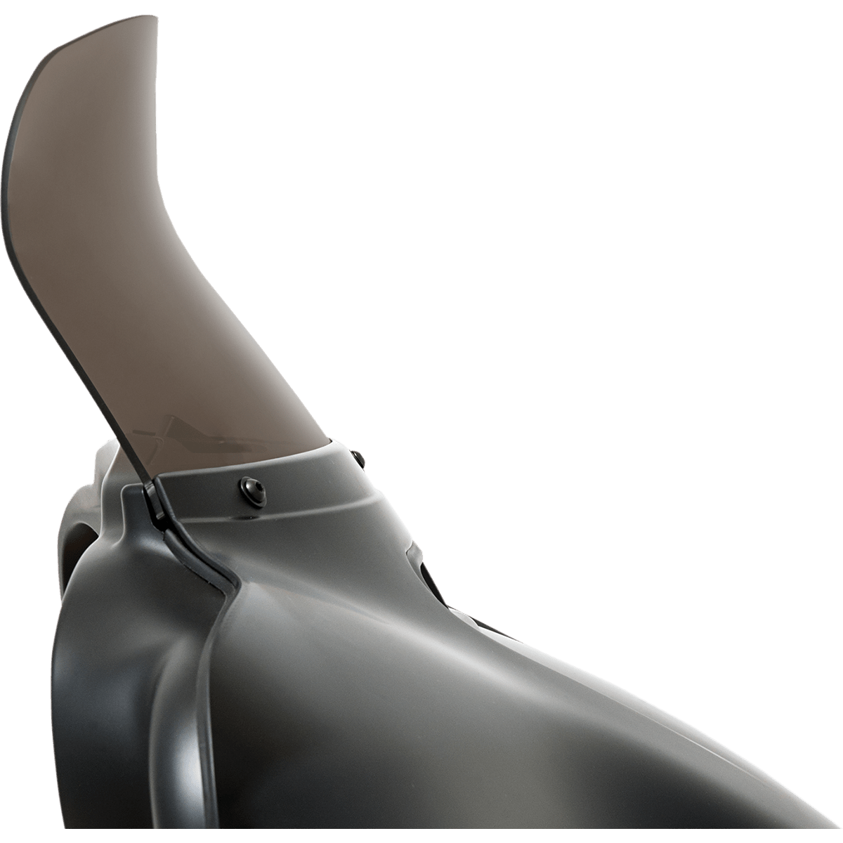 MEMPHIS SHADES - Spoiler Windshield for OEM Fairings - '14-'23 Batwing - 8.5" - Smoke - MetalCore Harley Supply