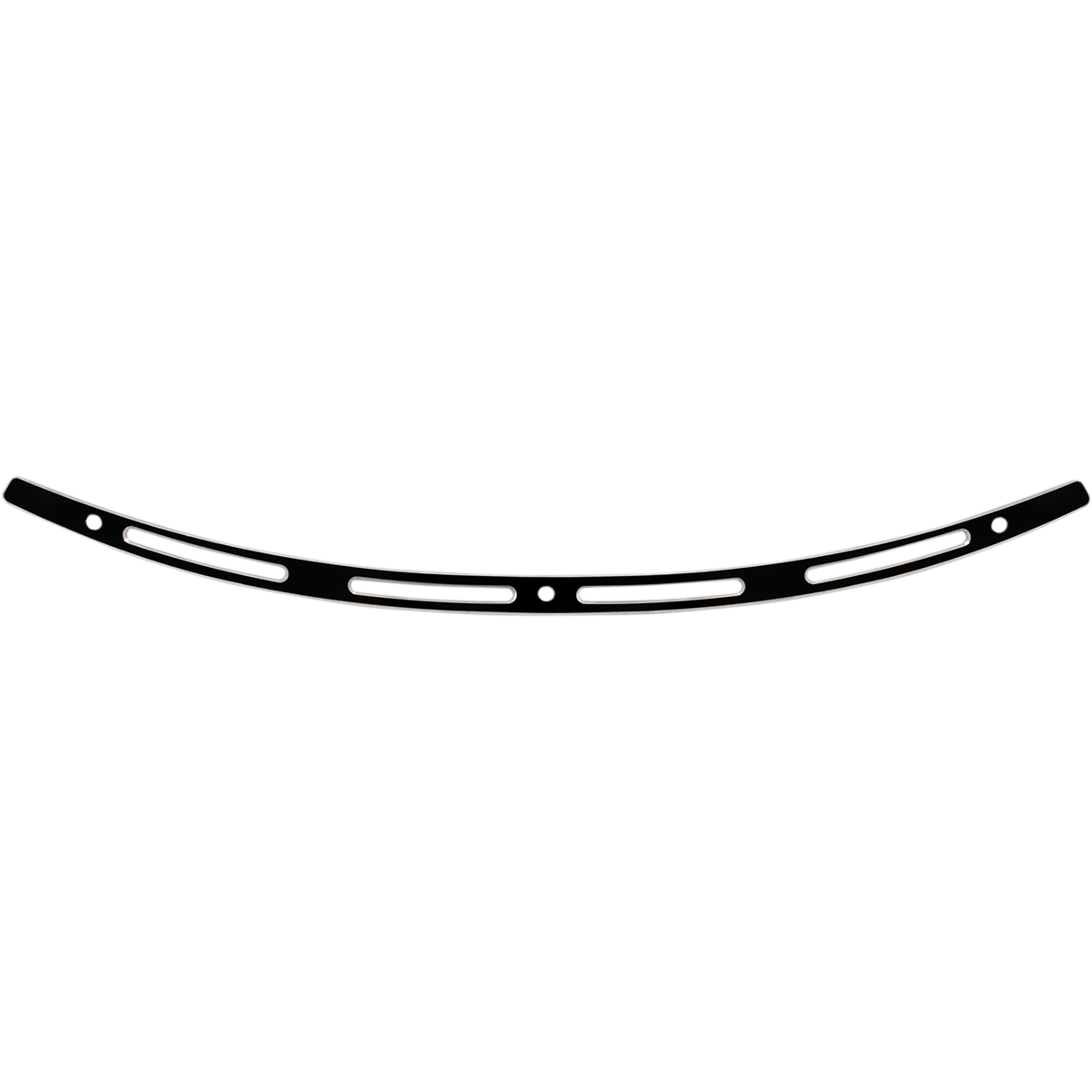 MEMPHIS SHADES - Stainless Steel Windshield Trim - '14-'25 Touring Slots Black contrast - MetalCore Harley Supply