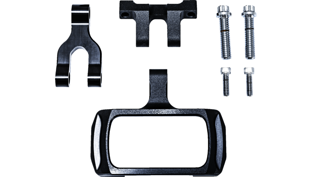 PERFORMANCE MACHINE (PM) - Gauge Relocation Kit / M8 Softail - Gauge Mount - MetalCore Harley Supply