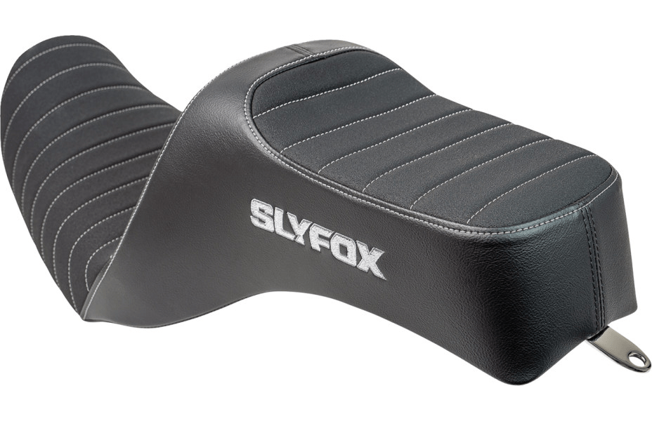 SLYFOX - Highnoon 2 up Seat / '12 - '16 Dyna - Seats - MetalCore Harley Supply