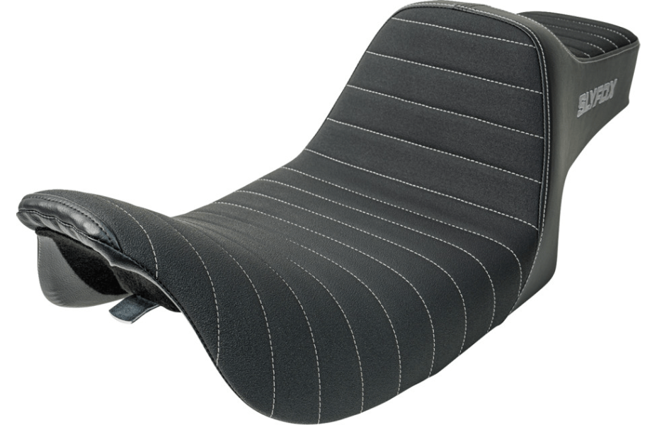 SLYFOX - Highnoon 2 Up Seat / '97 - '07 Bagger - Seats - MetalCore Harley Supply