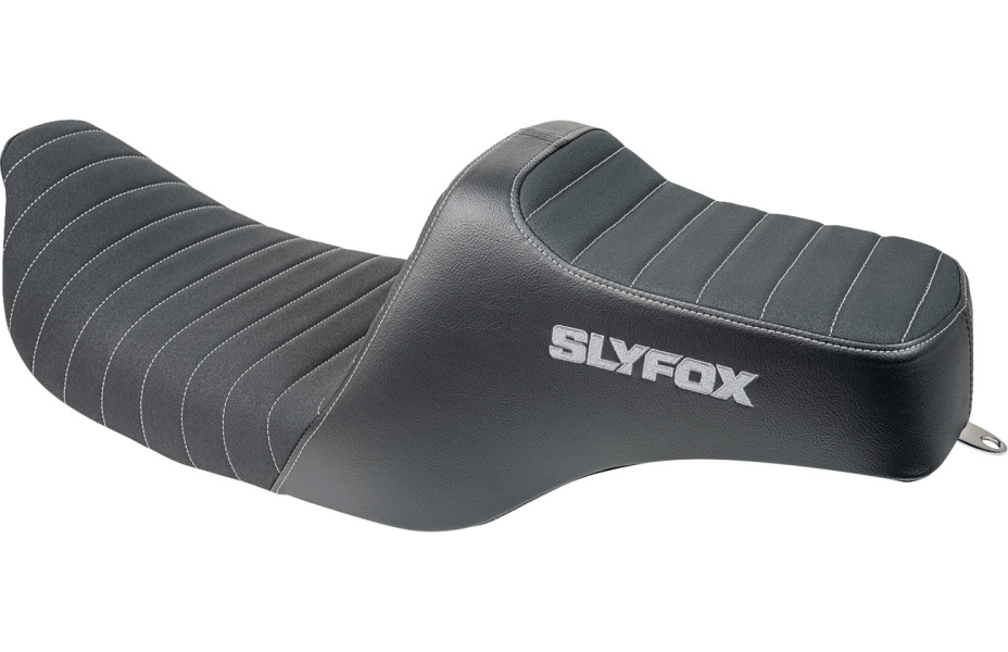 SLYFOX - Highnoon 2 Up Seat / '97 - '07 Bagger - Seats - MetalCore Harley Supply