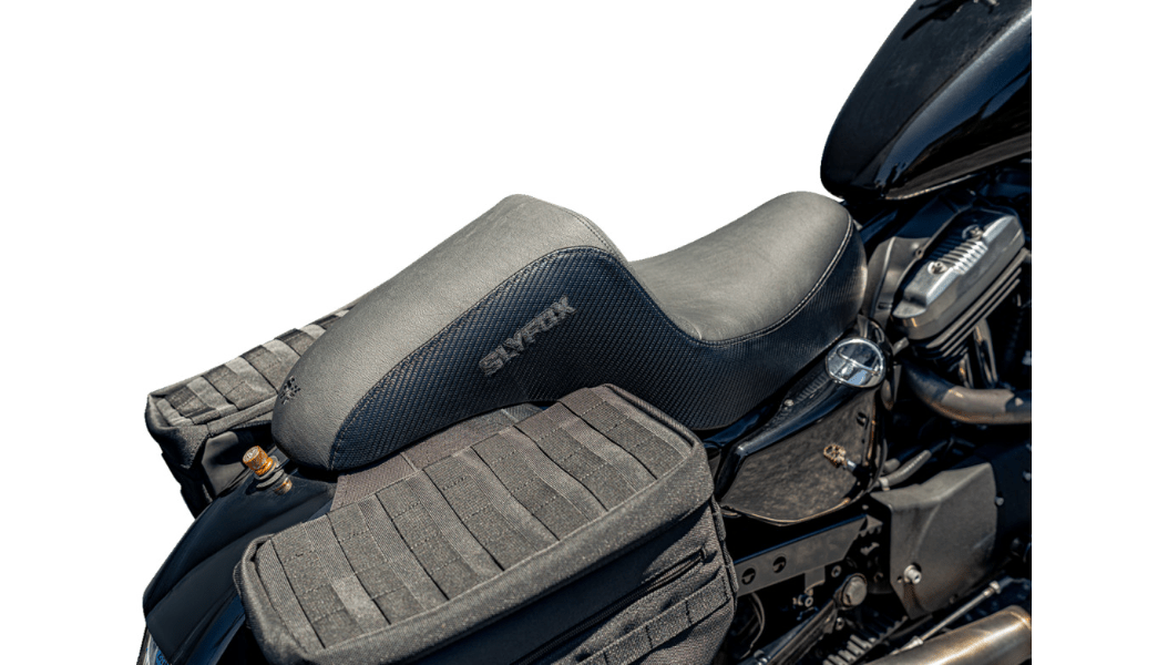 SLYFOX - Predator Seat / '04 - '22 XL Sportster - Seats - MetalCore Harley Supply