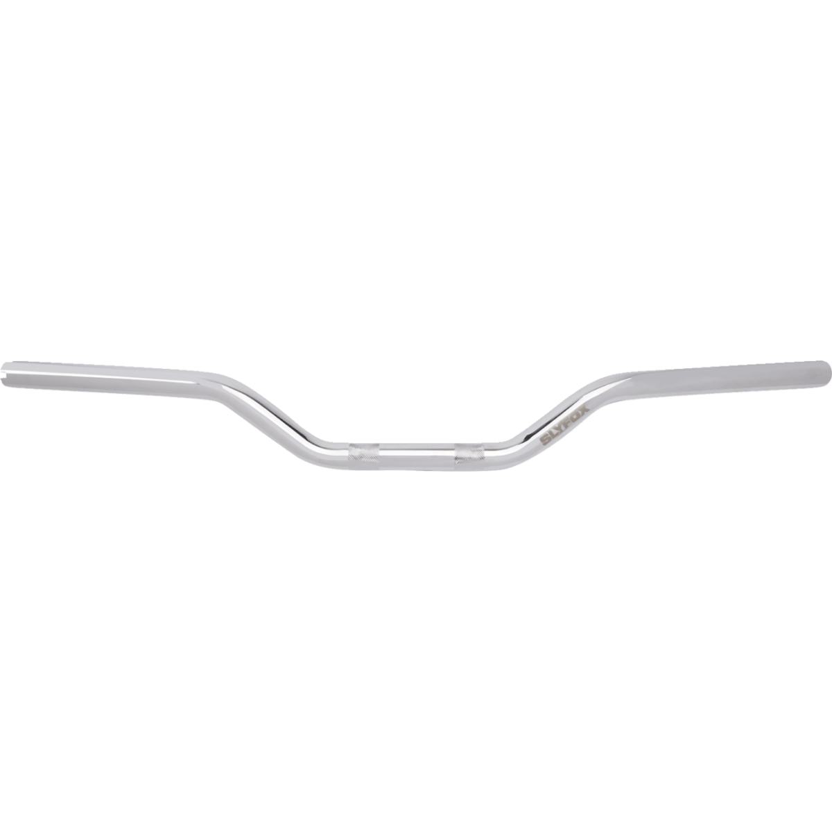 SLYFOX - 1in Motocross Handlebars - Low Bend Chrome - Handlebars - MetalCore Harley Supply