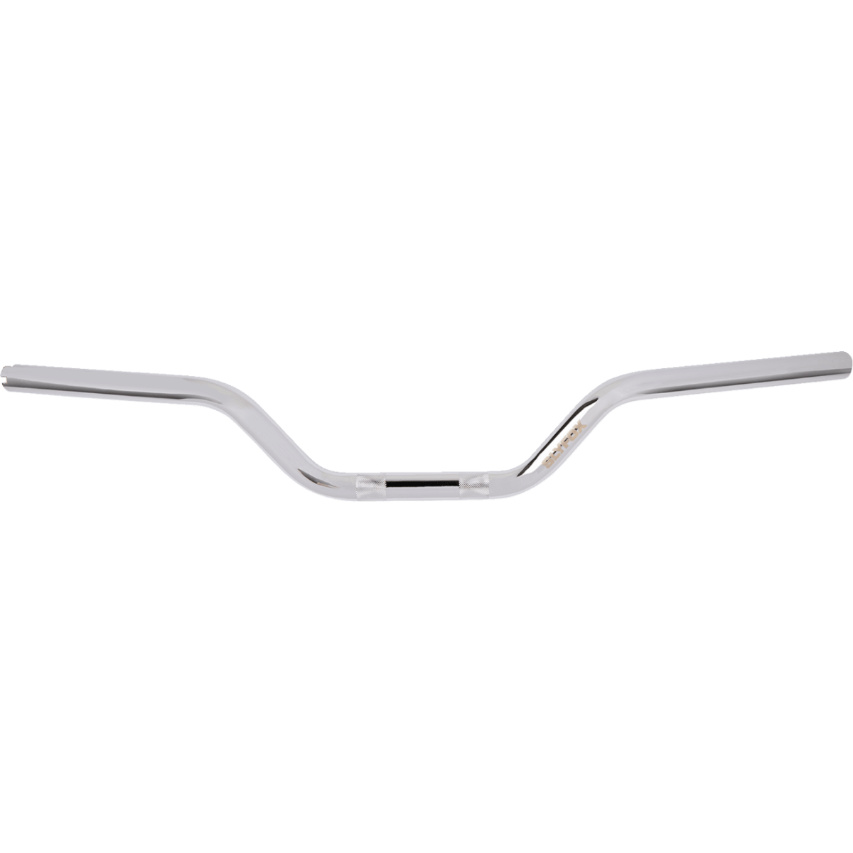 SLYFOX - 1in Motocross Handlebars - Mid Bend Chrome - Handlebars - MetalCore Harley Supply