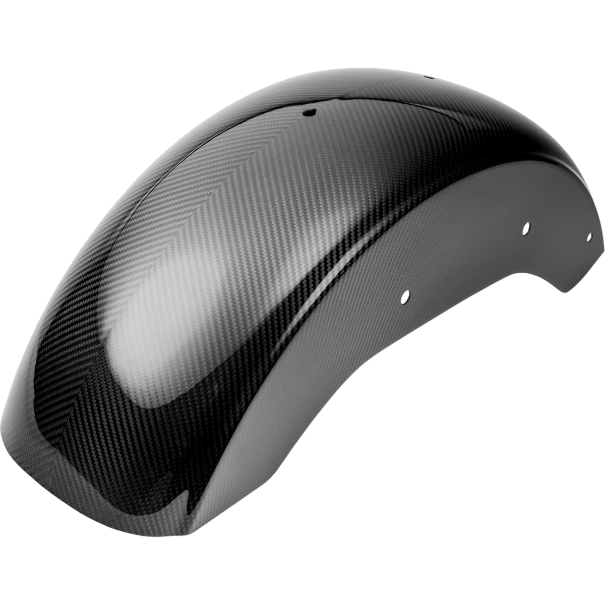 SLYFOX - Carbon Fiber Rear Fender - Gloss Black '18-'24 - Fenders - MetalCore Harley Supply