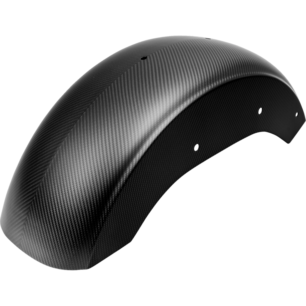 SLYFOX - Carbon Fiber Rear Fender - Matte Black '18-'24 - Fenders - MetalCore Harley Supply