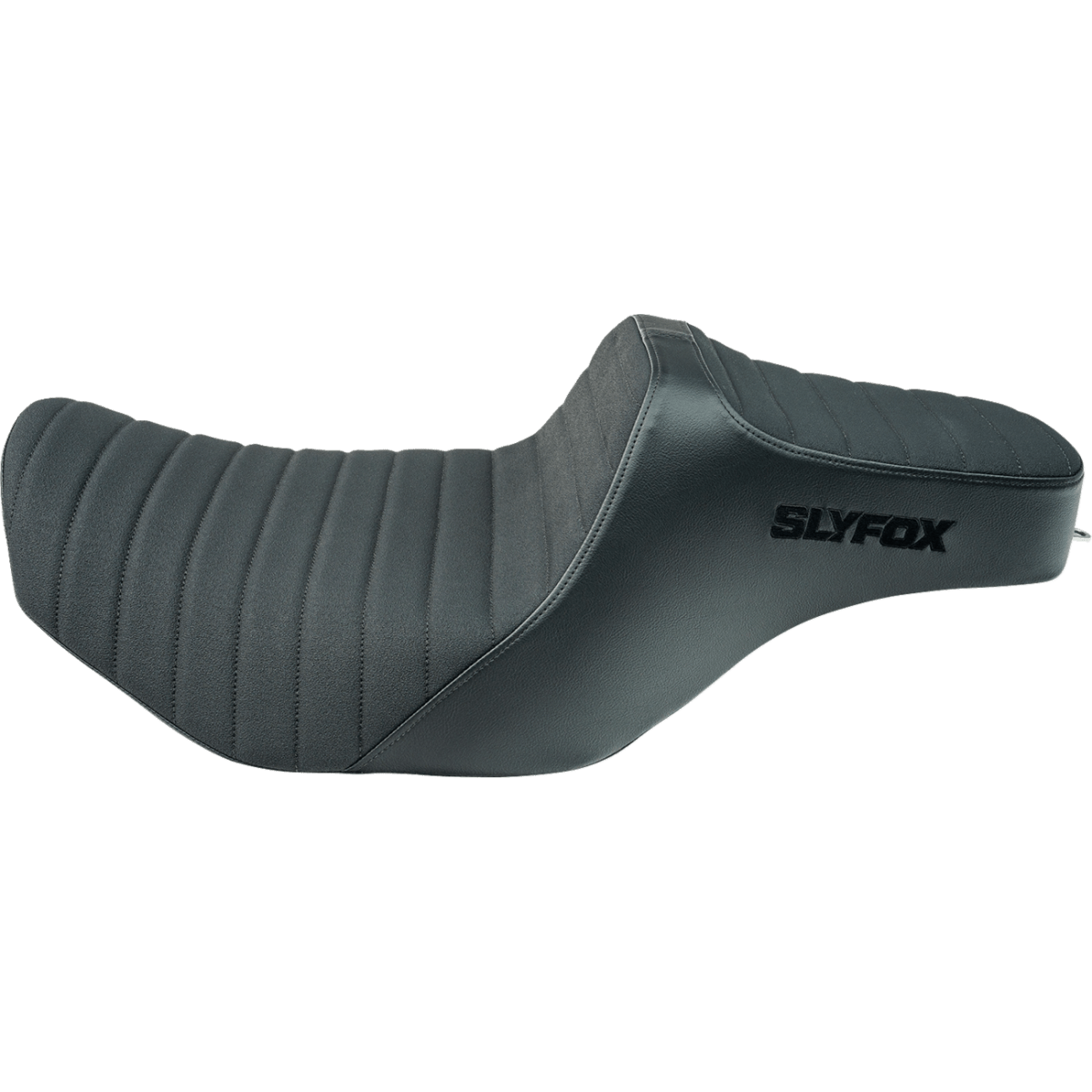 SLYFOX - High Noon 2-Up Seat - Black Logo Classic '24-'25 - Seats - MetalCore Harley Supply
