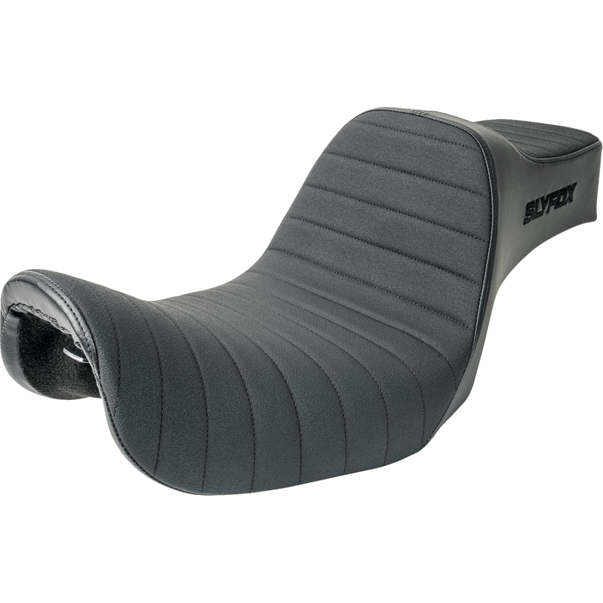 SLYFOX - High Noon 2-Up Seat - Black Logo Classic '96-'03 - Seats - MetalCore Harley Supply