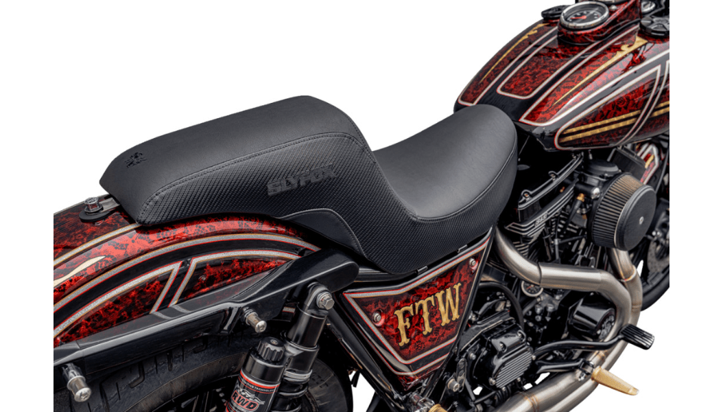 SLYFOX - Slyfox Seat / '82 - '00 FXR - Seats - MetalCore Harley Supply