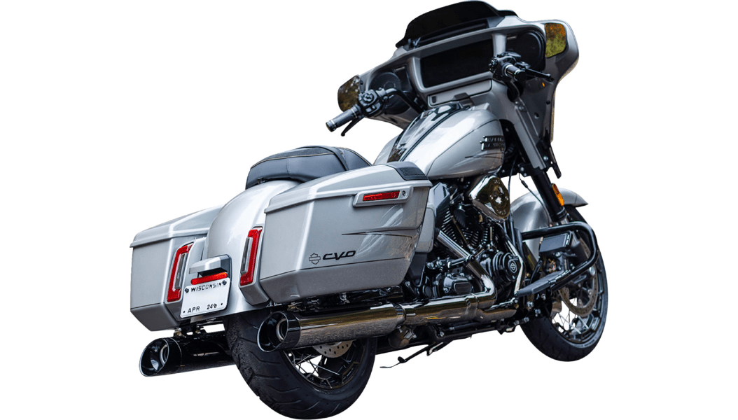 S&S CYCLES - 4.5" MK45 Performance Slip on Mufflers / '17 - '24 Bagger - Exhaust - Slip Ons - MetalCore Harley Supply