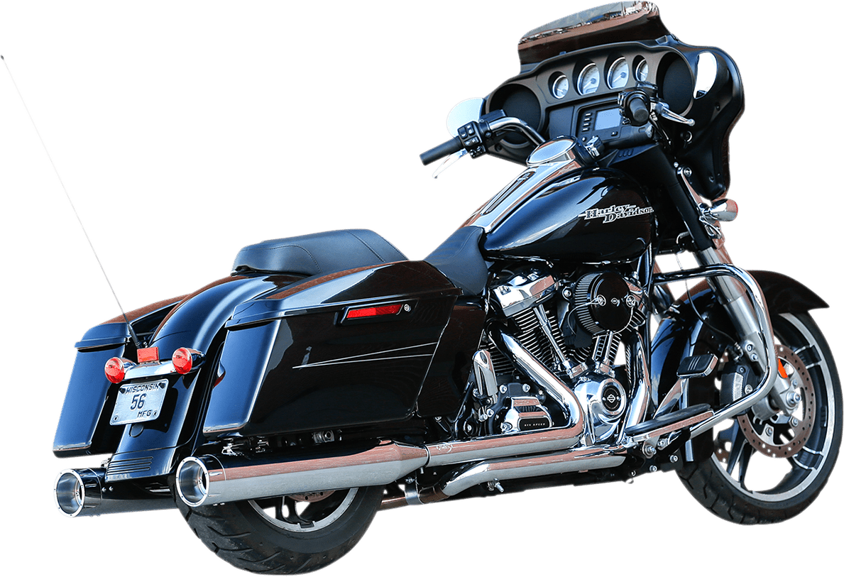 S&S CYCLES-El Dorado Dual Exhaust Systems / '09-'22 Bagger-Exhaust - Dual-MetalCore Harley Supply