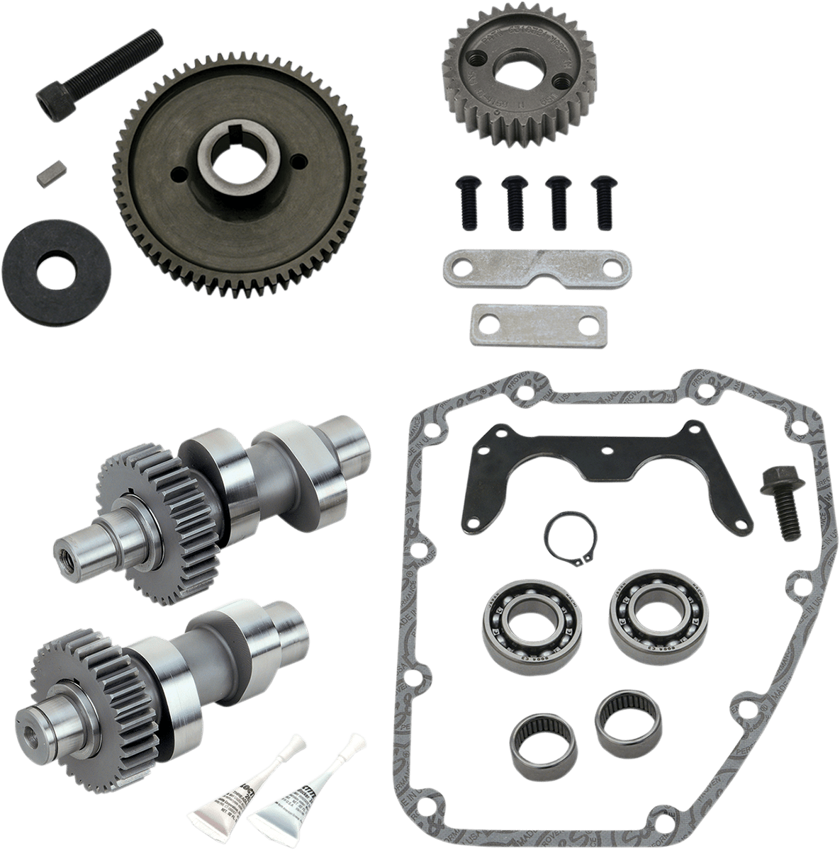 S&S CYCLES-Gear & Chain Drive Camshaft Kits / Twin Cam-Cam Kit-MetalCore Harley Supply