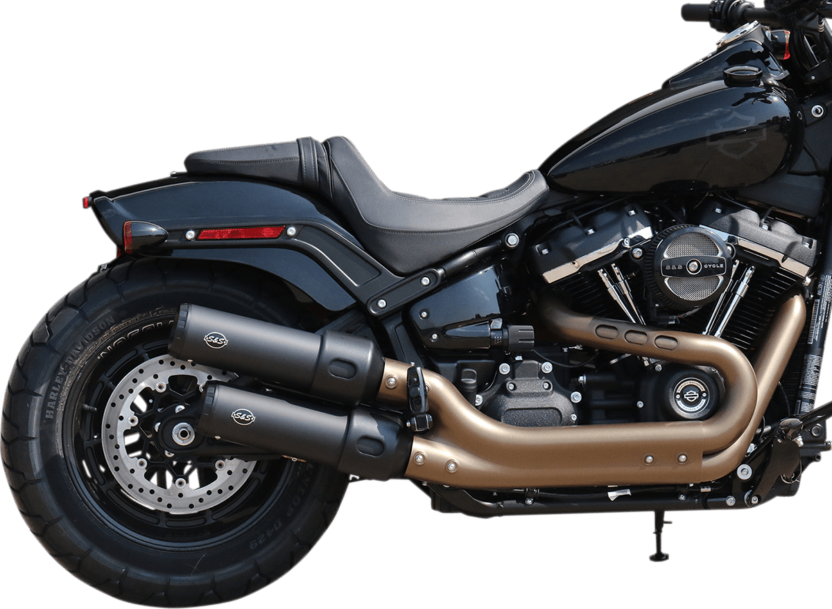 S&S CYCLES-Grand National 50 State Slip-On Mufflers / '18-'20 M8 Softail-Exhaust - Slip Ons-MetalCore Harley Supply