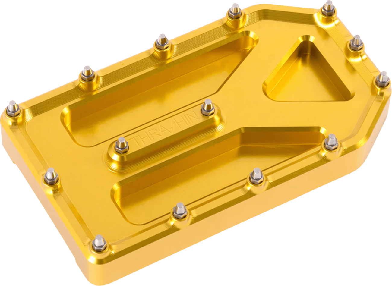 THRASHIN SUPPLY CO.-Aggressor Brake Pedal Pad - MetalCore Harley Supply