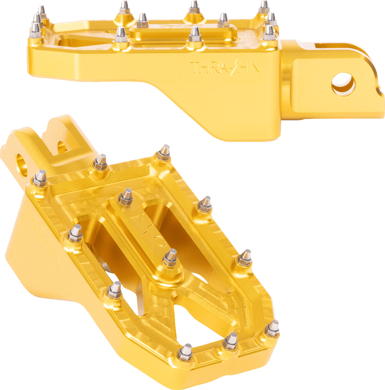 THRASHIN SUPPLY CO.-Aggressor Foot Pegs Front - MetalCore Harley Supply