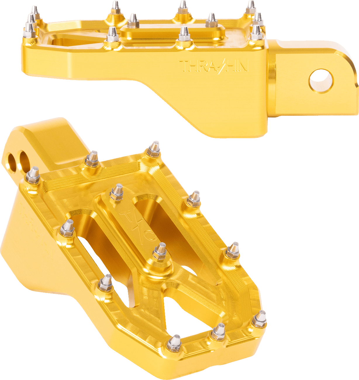 THRASHIN SUPPLY CO.-Aggressor Foot Pegs Rear - MetalCore Harley Supply