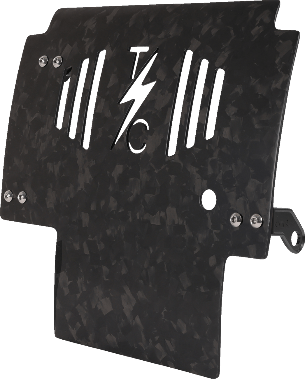 THRASHIN SUPPLY CO.-Forged Carbon Fiber Skid Plate - MetalCore Harley Supply