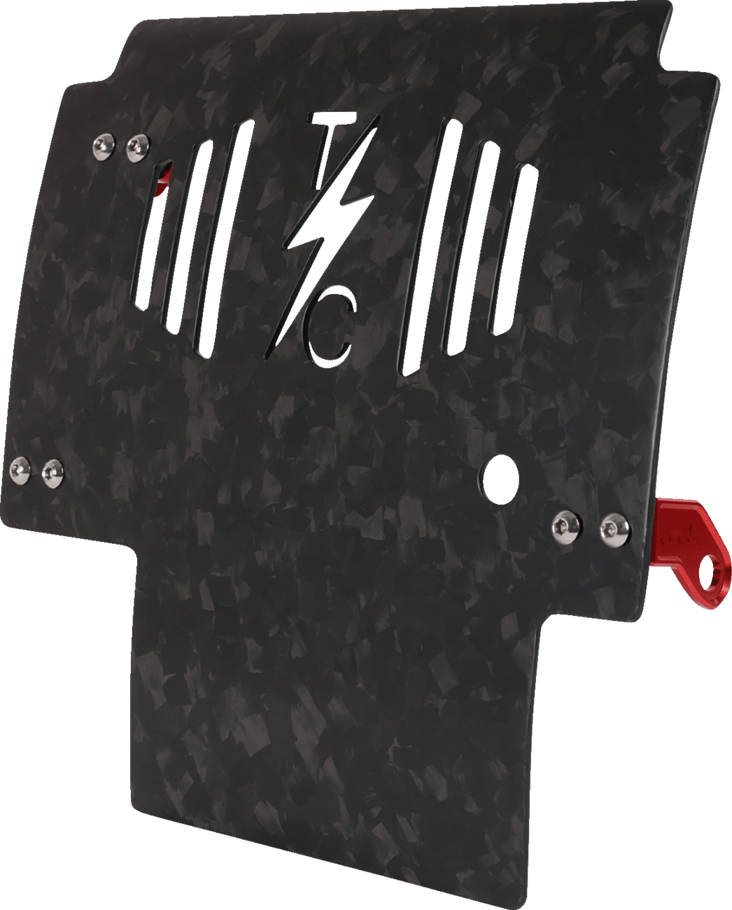 THRASHIN SUPPLY CO.-Forged Carbon Fiber Skid Plate - MetalCore Harley Supply