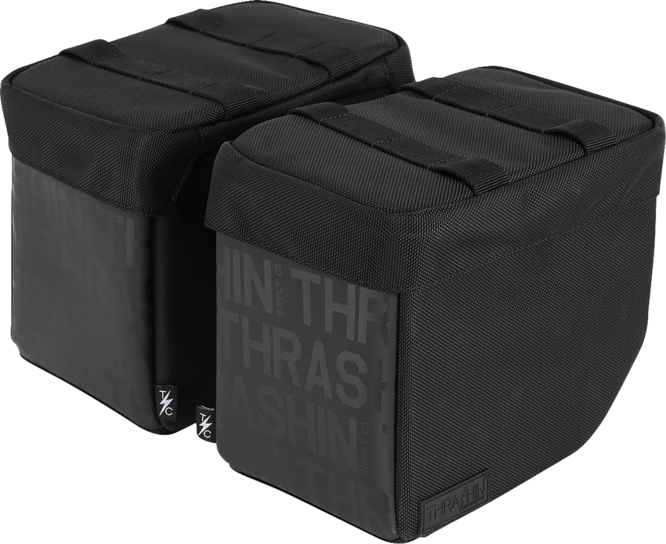 THRASHIN SUPPLY CO.-Mini Essential Saddlebags 8 Liter - MetalCore Harley Supply