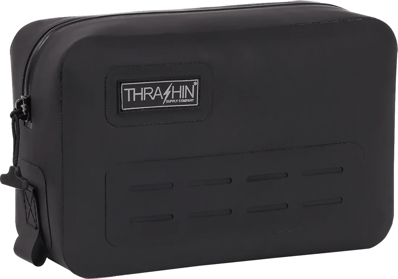 THRASHIN SUPPLY CO.-Waterproof Handlebar Bag - MetalCore Harley Supply