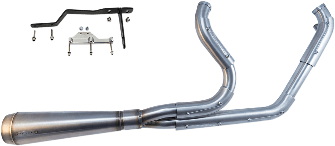 TRASK - Assault 2:1 Exhaust '99-'06 Bagger - Full Stainless - MetalCore Harley Supply
