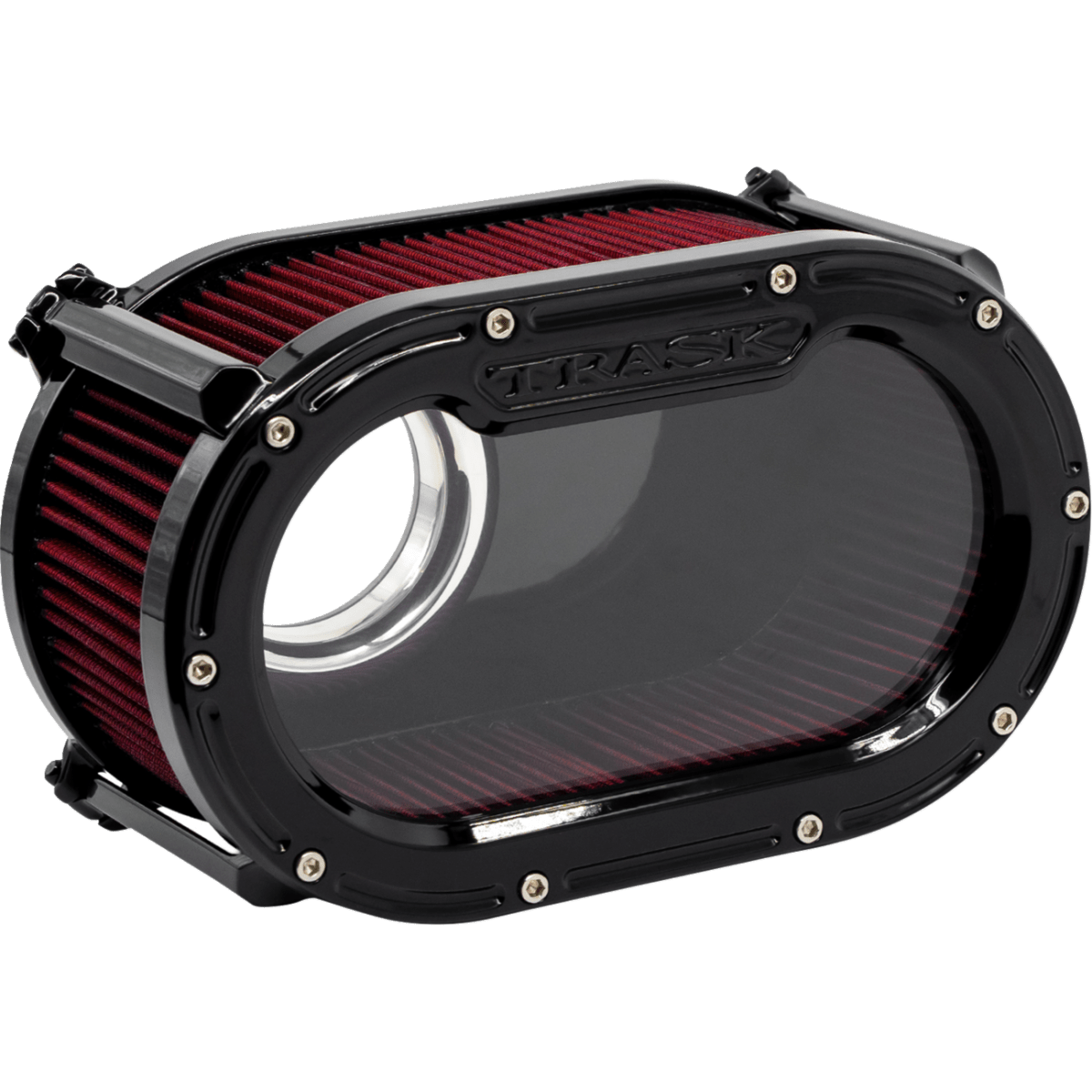 TRASK - Big Papi High-Flow Air Cleaner - Gen 1 M8 Gloss Black - MetalCore Harley Supply