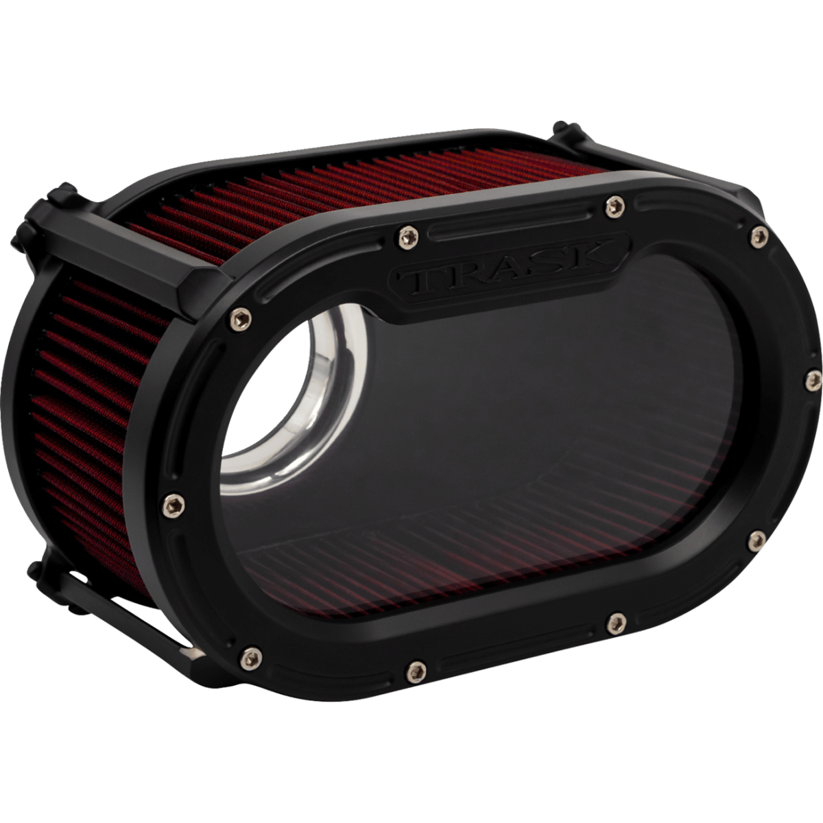 TRASK - Big Papi High-Flow Air Cleaner - Gen 2 M8 Flat Black - MetalCore Harley Supply
