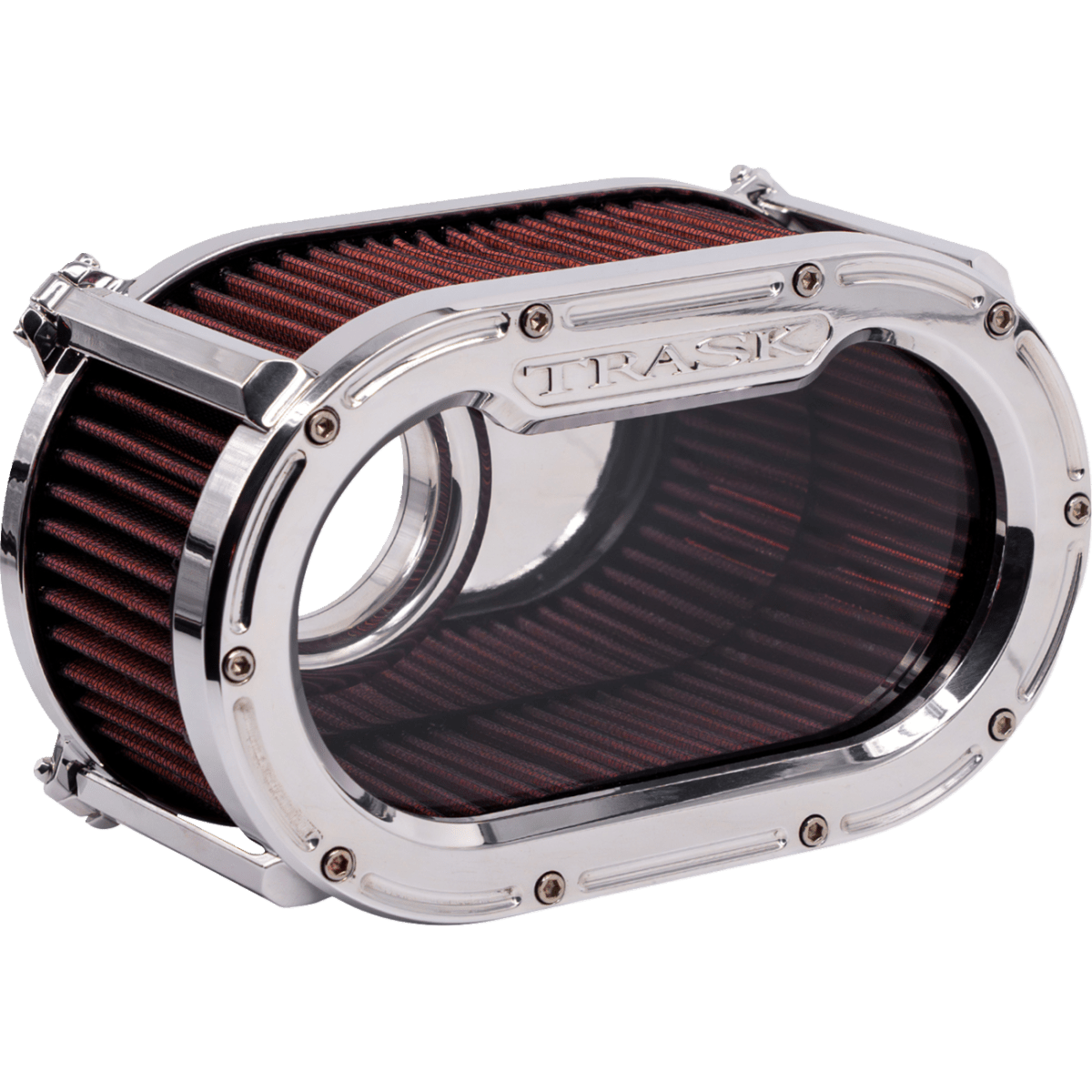 TRASK - Big Papi High-Flow Air Cleaner - Gen 2 M8 Chrome - MetalCore Harley Supply