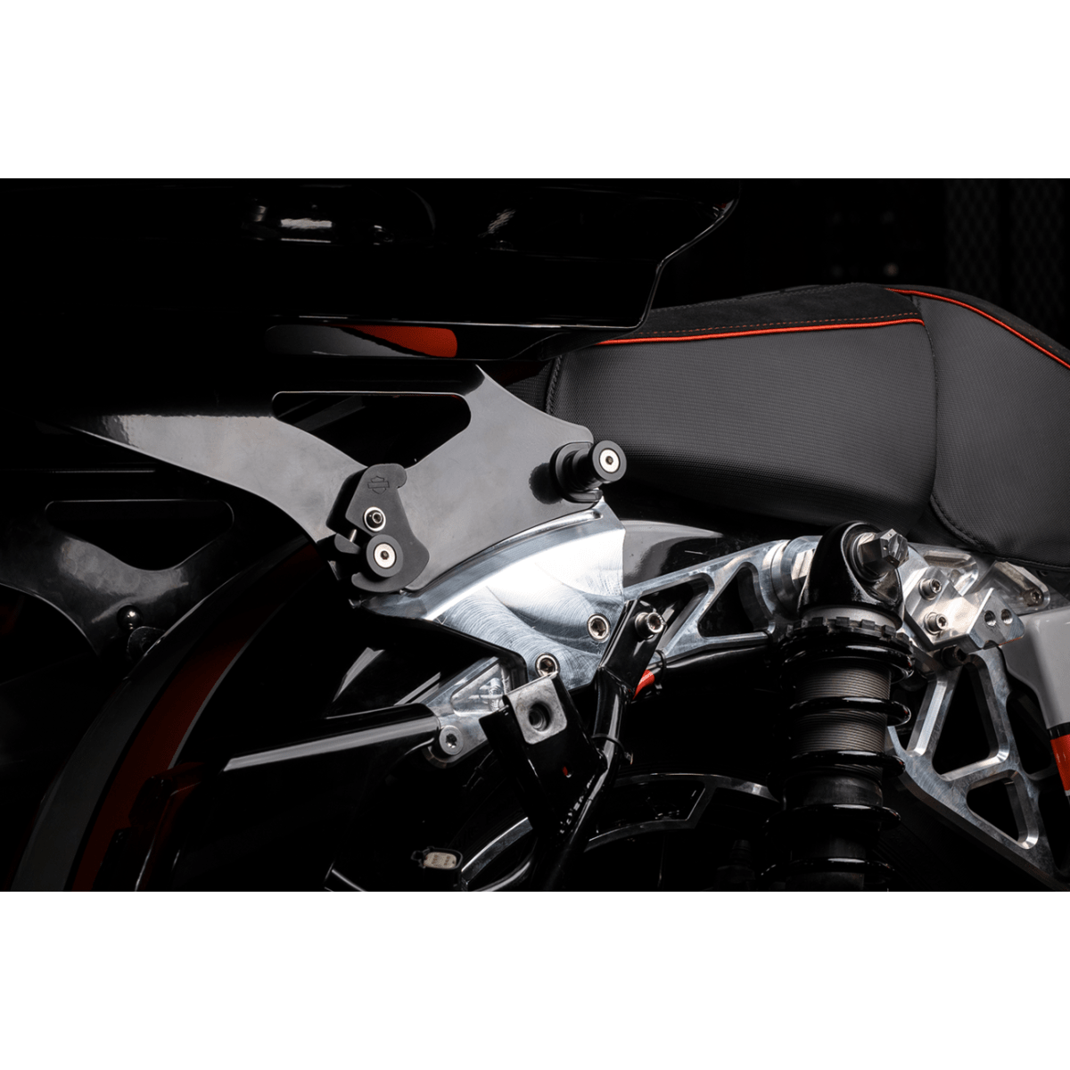 TRASK - Docking Kit for Assault Series Subframe - Raw - Docking Kit - View 4 - MetalCore Harley Supply