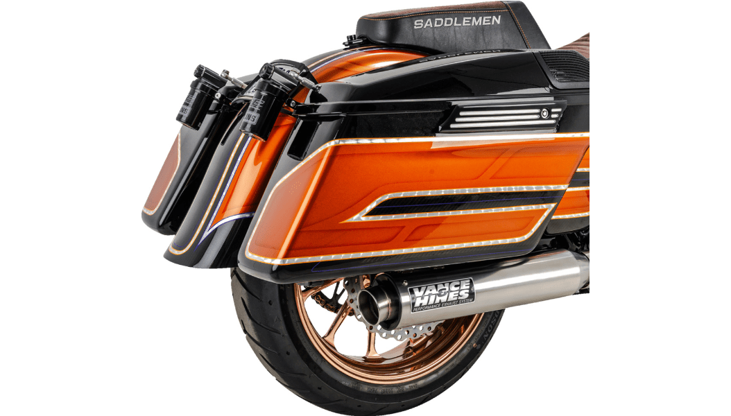 VANCE & HINES-2-into-1 Supersport PCX™ Exhaust System / M8 Bagger-Exhaust - 2 into 1-MetalCore Harley Supply