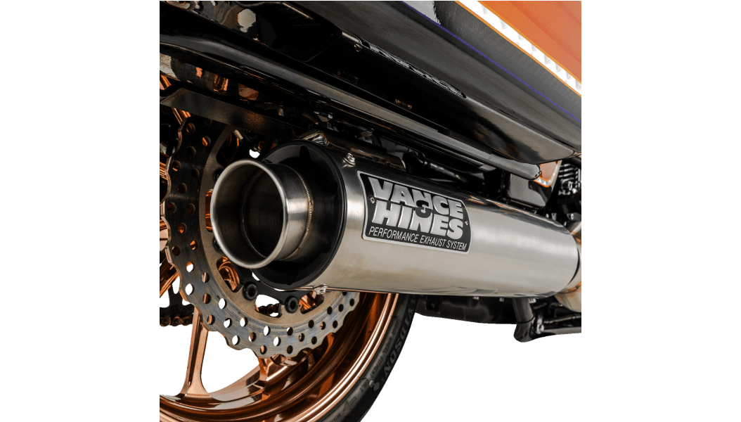 VANCE & HINES - 2 - into - 1 Supersport PCXâ„¢ Exhaust System / M8 Bagger - Exhaust - 2 into 1 - MetalCore Harley Supply