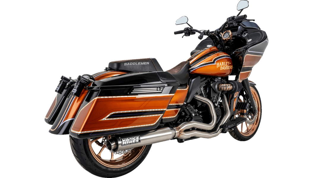 VANCE & HINES - 2 - into - 1 Supersport PCXâ„¢ Exhaust System / M8 Bagger - Exhaust - 2 into 1 - MetalCore Harley Supply