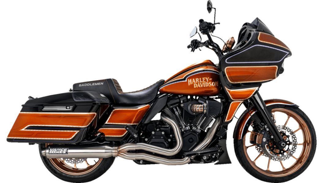 VANCE & HINES - 2 - into - 1 Supersport PCXâ„¢ Exhaust System / M8 Bagger - Exhaust - 2 into 1 - MetalCore Harley Supply