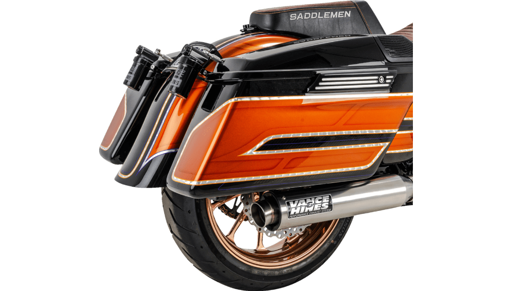 VANCE & HINES - 2 - into - 1 Supersport PCXâ„¢ Exhaust System / M8 Bagger - Exhaust - 2 into 1 - MetalCore Harley Supply