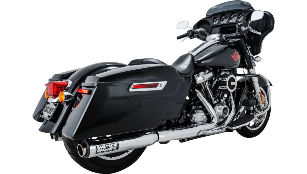 VANCE & HINES - Supersport Slip - on Mufflers / '17 - '24 Touring - Exhaust - Slip Ons - MetalCore Harley Supply