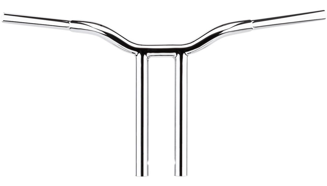 LA CHOPPERS-1 1/4" One Piece Kage Fighter T bars / Chrome-Handlebars / Risers-MetalCore Harley Supply