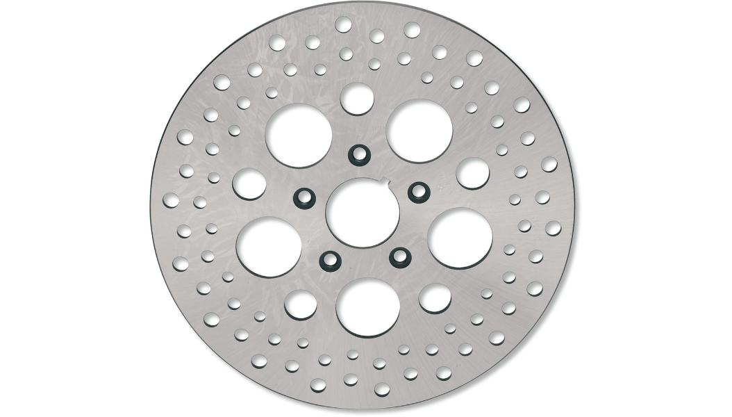RUSSELL-11.5 Stainless Steel Front Brake Rotor / '00-'14-Rotors-MetalCore Harley Supply