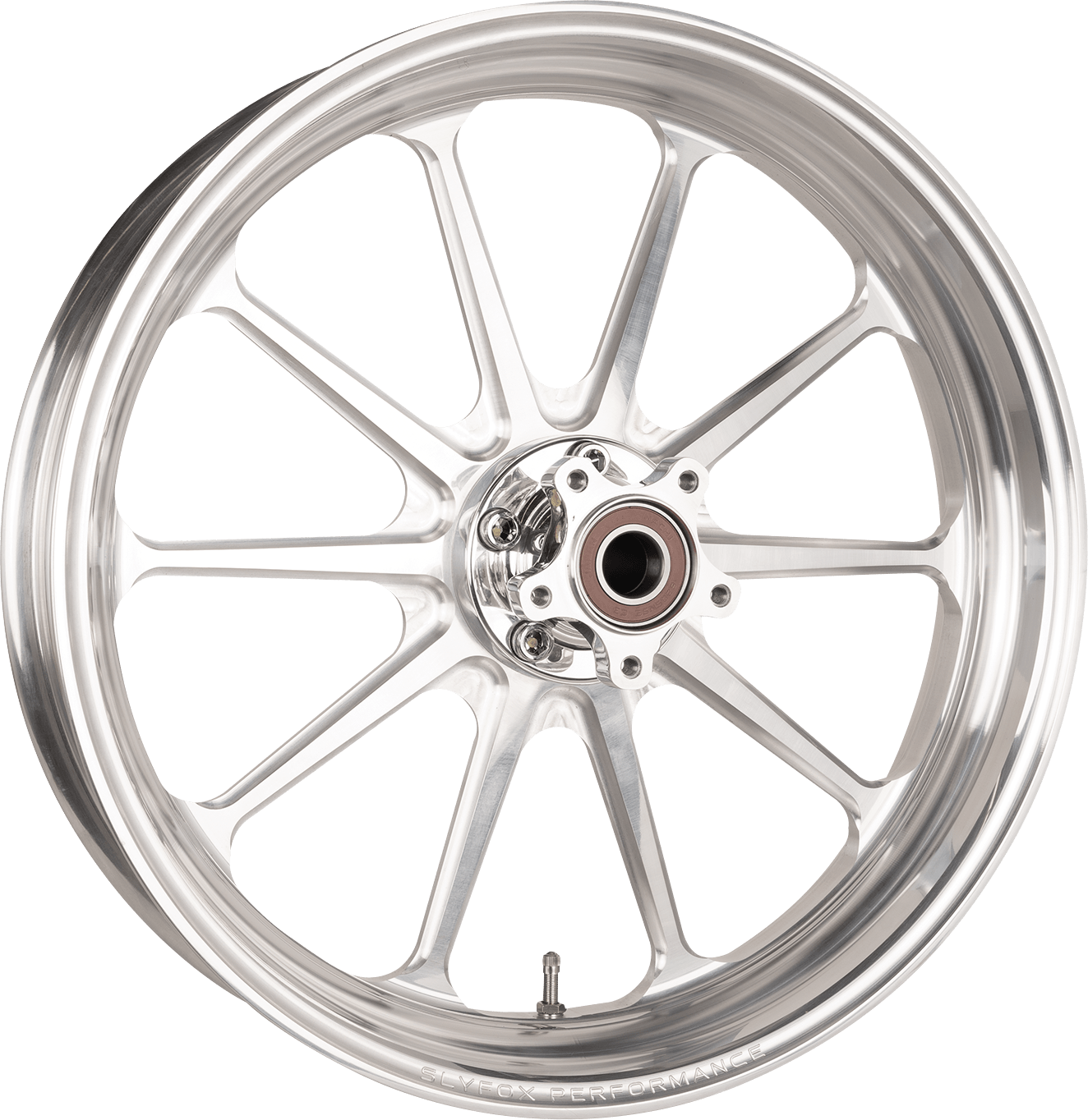 SLYFOX-17"x3.5" Front Track Pro Wheels / '08-Up Bagger-Wheels-MetalCore Harley Supply