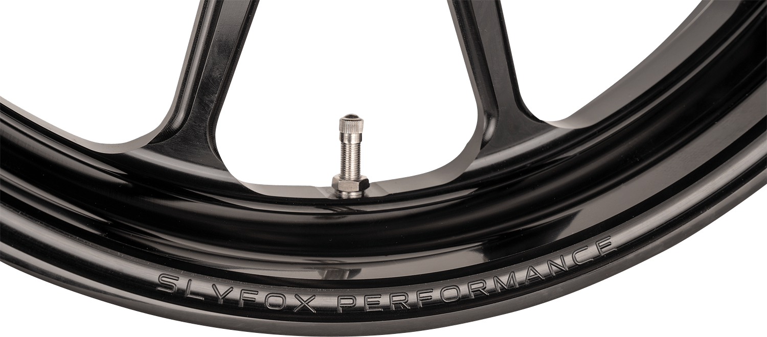 SLYFOX-18"x5.5" Rear Track Pro Wheels / '08-Up Bagger-Wheels-MetalCore Harley Supply