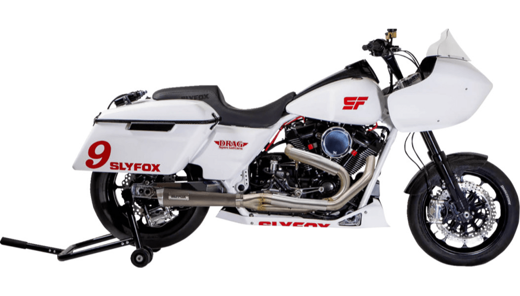 SLYFOX-2-into-1 Exhaust System / '17 + Bagger-Exhaust - 2 into 1-MetalCore Harley Supply