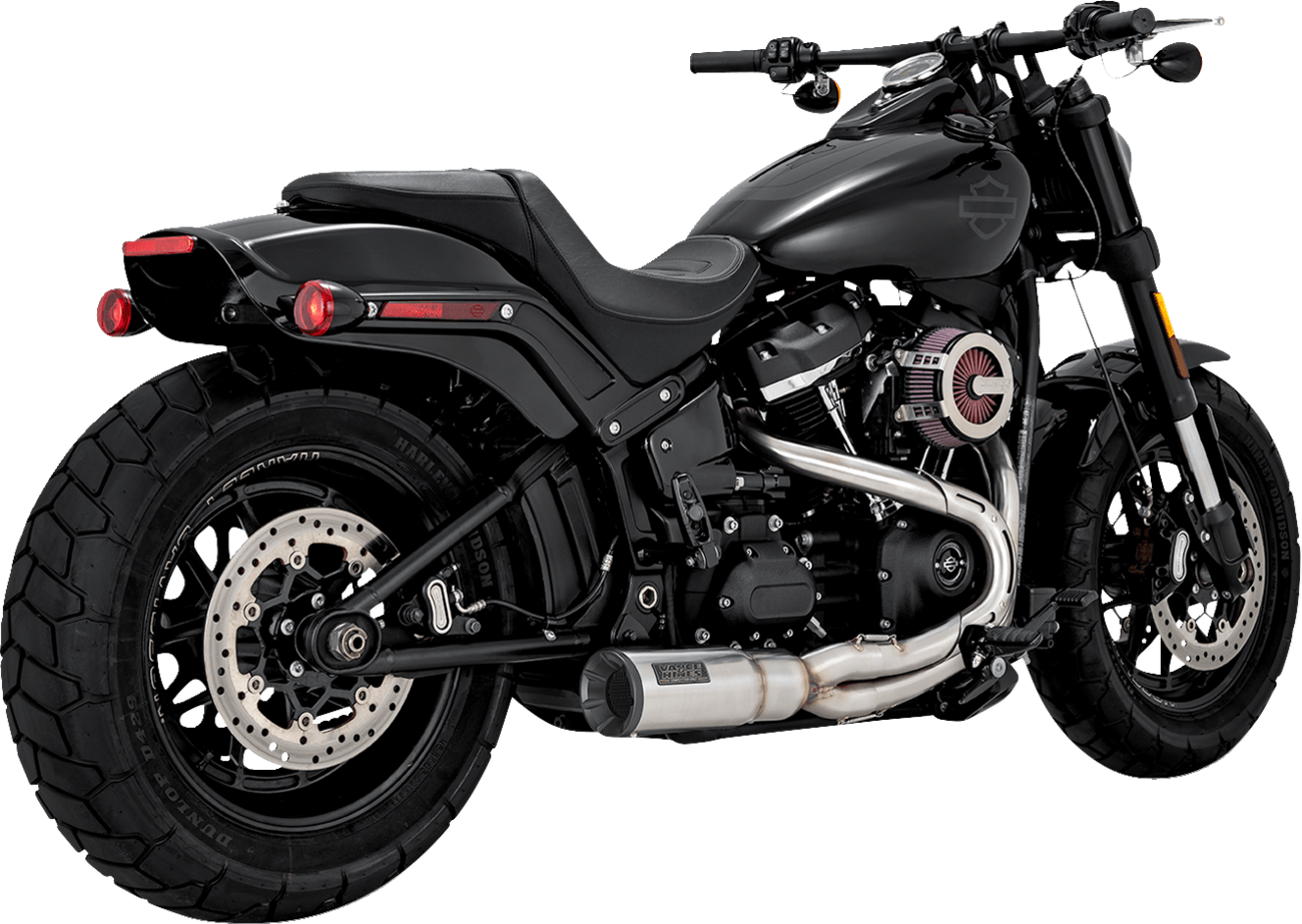VANCE & HINES-2-into-1 Hi-Output Short Exhaust System / M8 Softail-Exhaust - 2 into 1-MetalCore Harley Supply