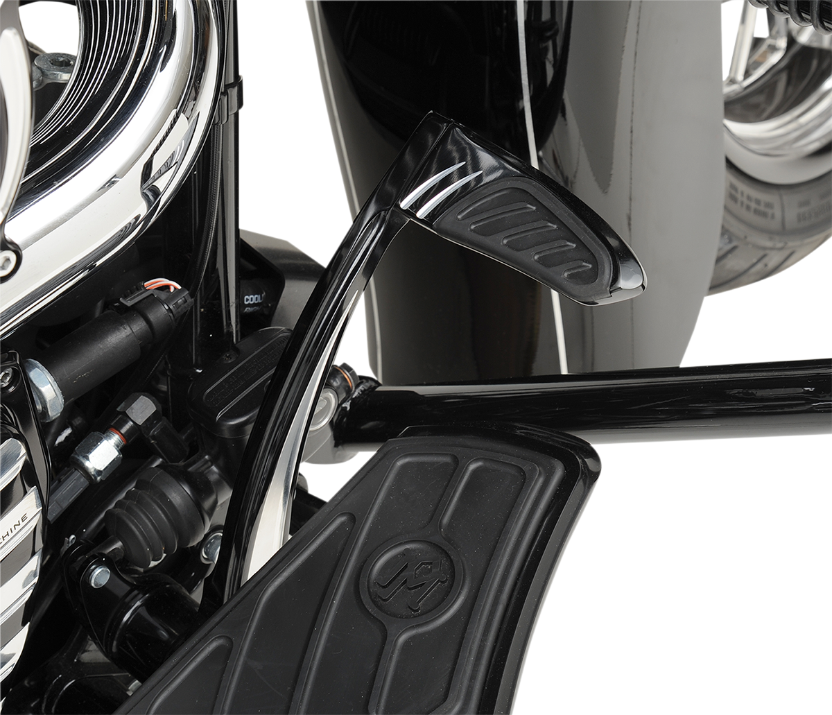 PERFORMANCE MACHINE-Contour Rear Brake Pedal / '08-'13 FLH-Brake Pedal-MetalCore Harley Supply