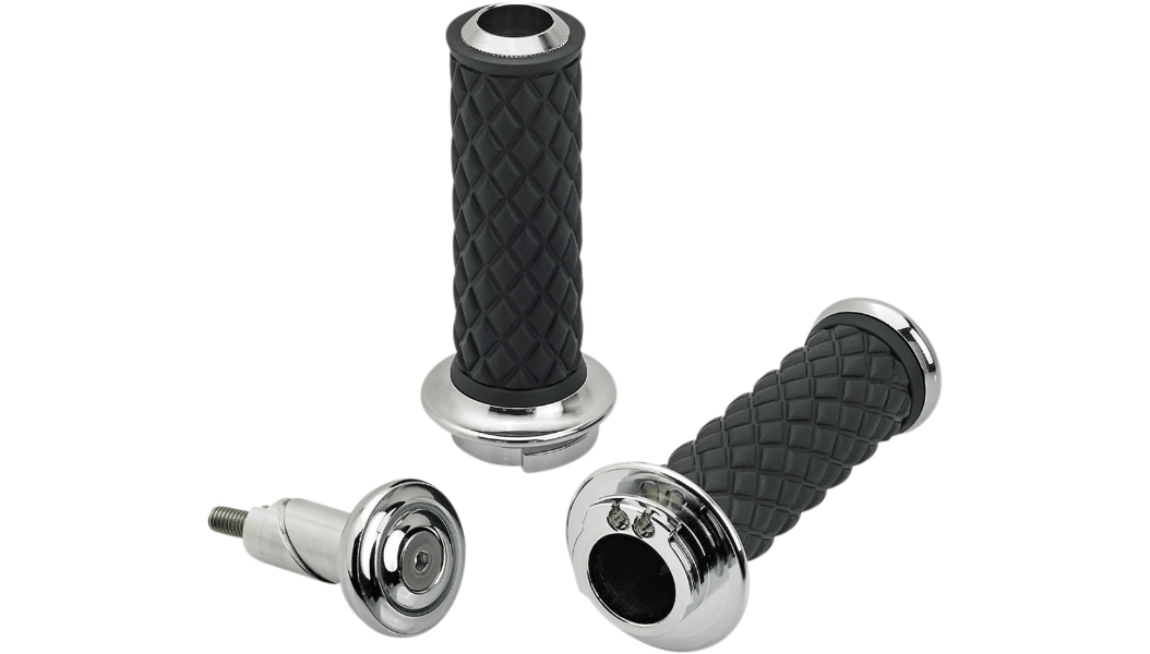 BILTWELL-Alumicore Grips 1" / Cable-Grips-MetalCore Harley Supply