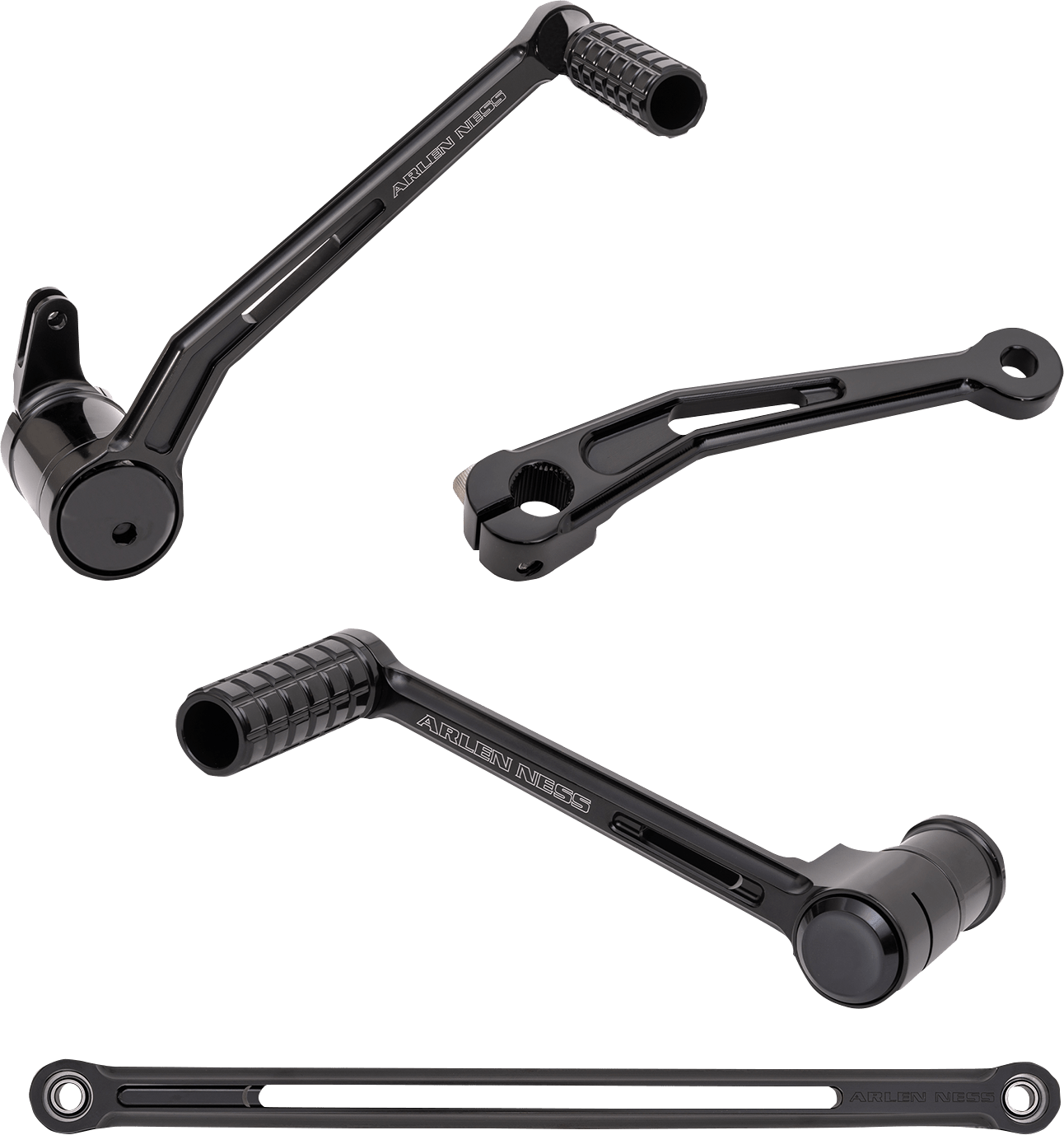 ARLEN NESS-SpeedLiner Foot Control Kits - '14-'22 Bagger-Brake / Shifter Arms-MetalCore Harley Supply