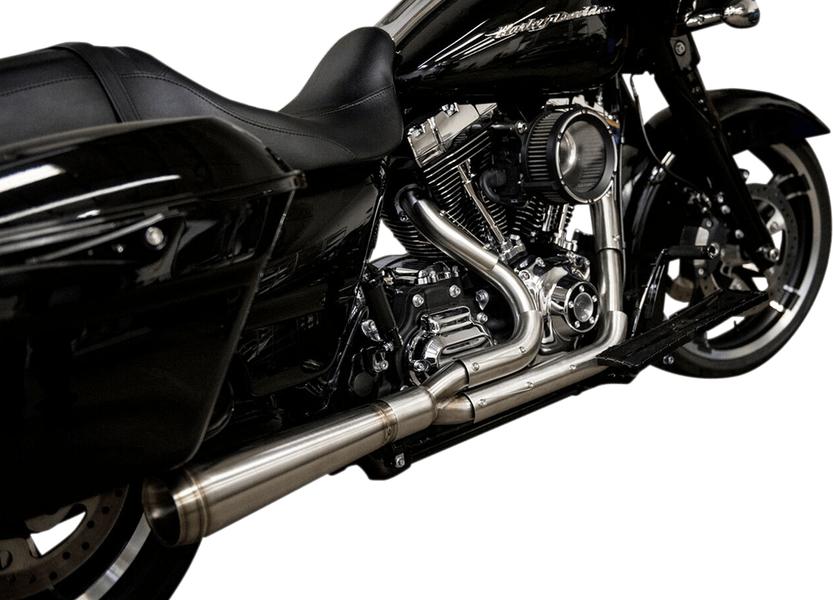 TRASK-Assault 2:1 Exhaust Systems / '07-'16 Bagger-Exhaust - 2 into 1-MetalCore Harley Supply