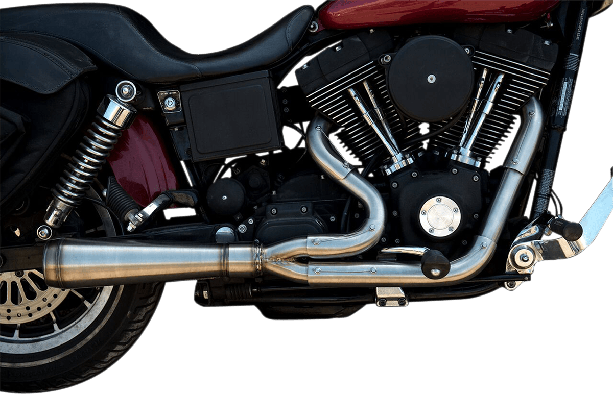 TRASK-Assault 2:1 Exhaust Systems / '91-'05 Dyna-Exhaust - 2 into 1-MetalCore Harley Supply