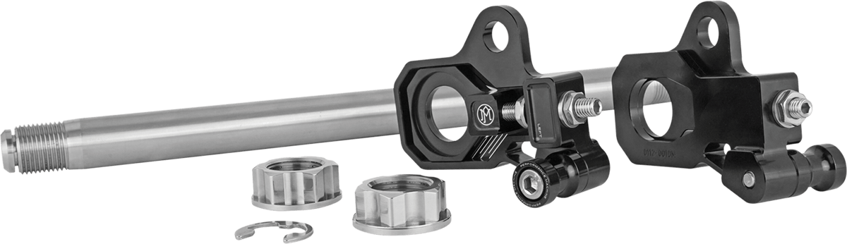 PERFORMANCE MACHINE-Axle Adjuster Kit / '09-'22 Bagger-Axle Adjustors-MetalCore Harley Supply