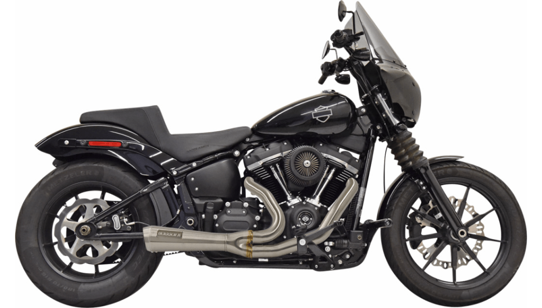 BASSANI-The Ripper 2 into 1 Short Exhaust System / '18-'23 M8 Softail-Exhaust - 2 into 1-MetalCore Harley Supply
