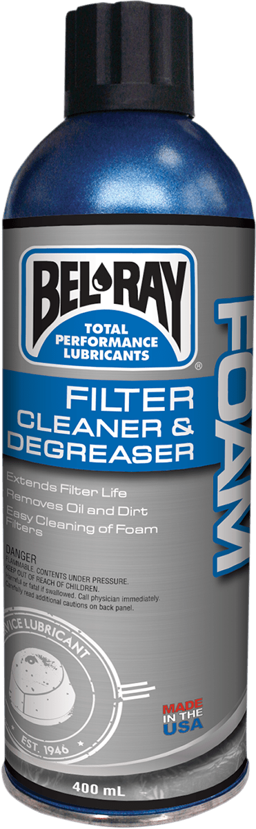 BEL-RAY-Foam Air Filter Cleaner and Degreaser-Air Filter Cleaner-MetalCore Harley Supply